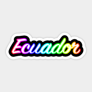 Ecuador Sticker